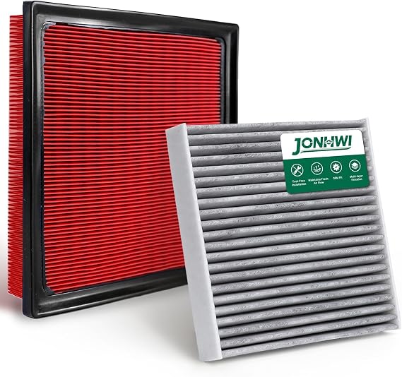 Cabin Engine Air Filter Kit Fits 2019-2026 Ascent(Gas), 2018-2025 Crosstrek(Gas/Hybrid), 2020-2026 Outback(Gas), 2020-2025 Legacy(Gas), 2017-2026 Impreza(Gas), 2025-2026 Forester(Gas), 2018-2022 Xv