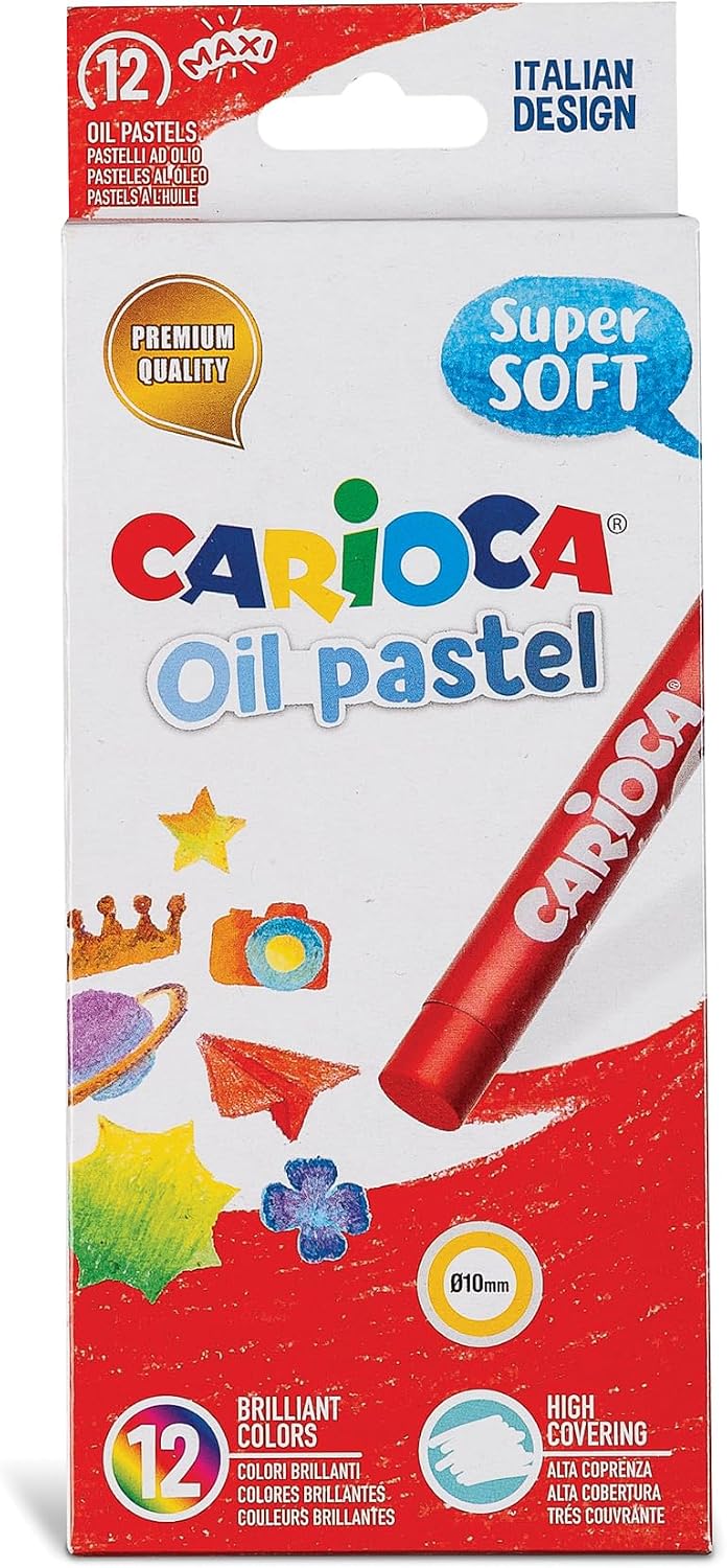 Carioca Oil Pastel Crayon 12-piece