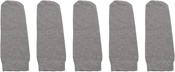 5pcs Soft Elastic Thickened Cotton Breathable Protective Stump Socks for Below Knee Amputees