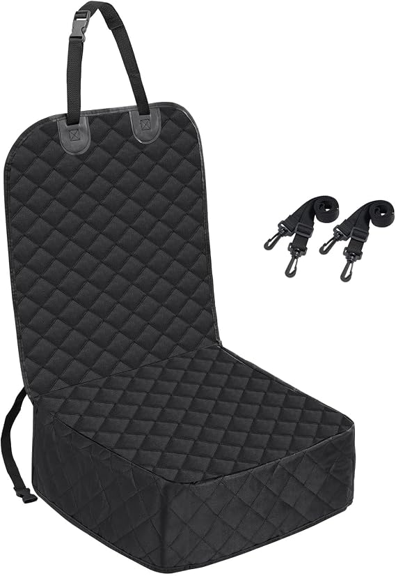 Dog Car Seat Cover for Suzuki Ignis I MH S-Presso Splash Swift VII VI V IV SX4 I Kei, Dog Car Seat Cover for Back Seat Watertight, Scratchproof & Non-Slip Pet Seat Protector,A-Front seat