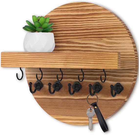 Nekon Key Holder Wall Mount, Key and Mail Organizer for Wall