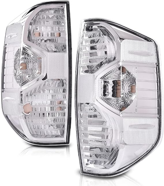 CHEDA Tail Lamps Replacement Pair, Rear Light Assembly Pilotos Traseros | Compatible with Toyota Tundra Pickup Truck 2014-2021 LH RH 815500C100, Conjunto