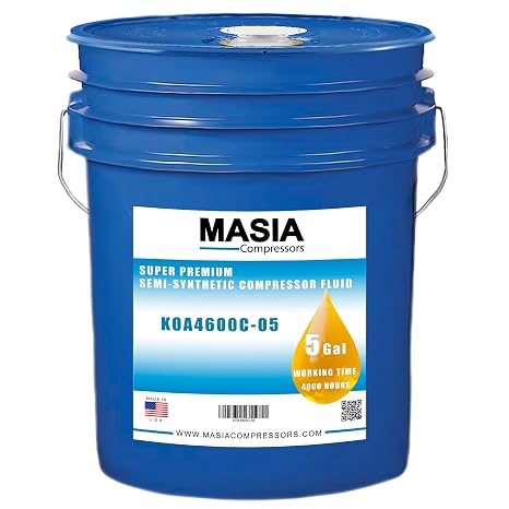 SRF 1/4000 Lubricant for Compressor Compatible with Sullair - 5 gal