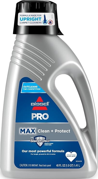 Bissell 78H63 Deep Clean Pro 4X Deep Cleaning Concentrated Carpet Shampoo, 48 ounces - Silver