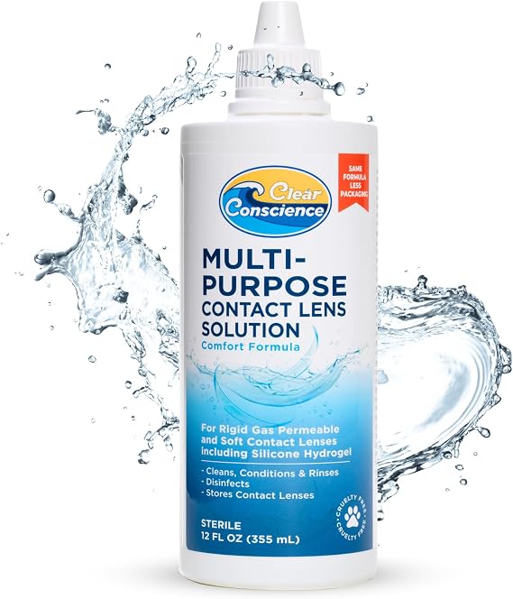 CLEAR CONSCIENCE Contact LEN SOLUTN Multi PURP, 12 OZ