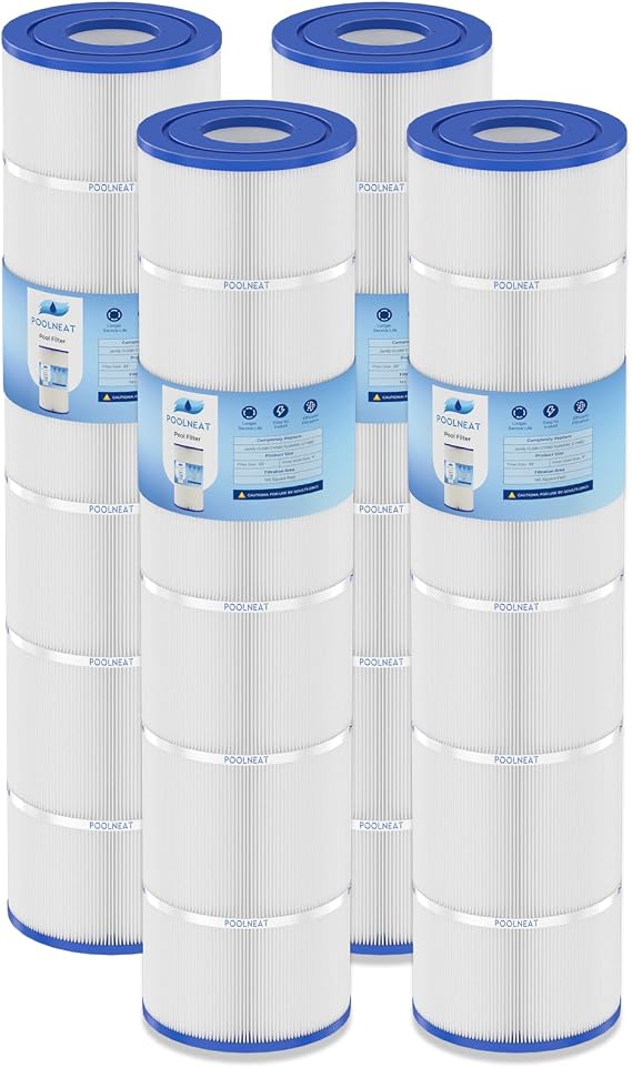 Jandy CV580 Pool Filter Cartridge Replacement CL580, 145Sq.ft, 4 Pack