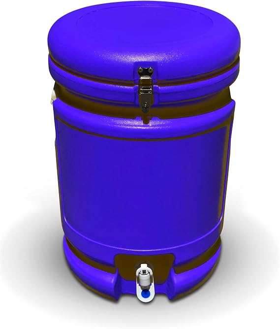 ENGEL High-Performance Roto-Molded Water Cooler, Blue, 36 Qts