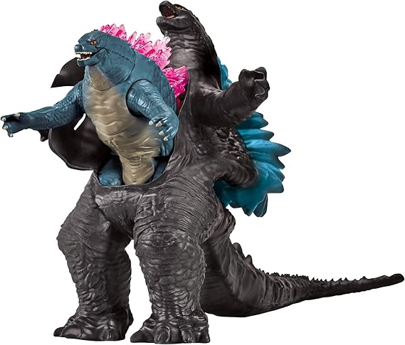 Godzilla x Kong: 7" Titan Evolution Godzilla Figure by Playmates Toys | Godzilla X Kong Monsterverse 6 Inch Action Figure Basic Series - Titan Evolution Godzilla