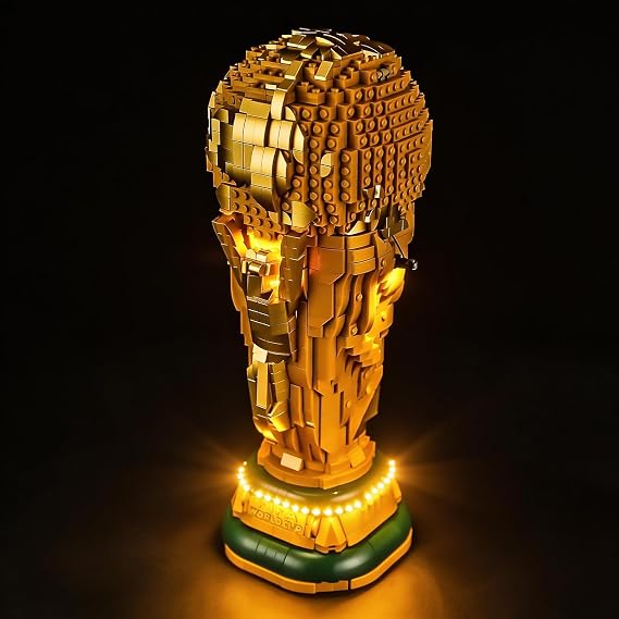 LED Light Set for Lego 43020 Edition, FIFA World Cup Official Trophy Set, Light Kit for Lego 43020 Building Blocks Models, Model Set Not Included