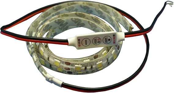 Eco-LED Dimmable RGB (Multiple Colors) LED Light Strip, 3 Feet Long (RGB-60-39M)