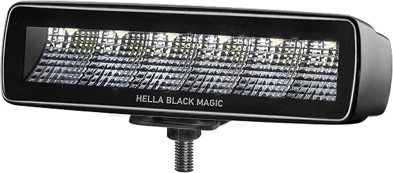 Hella Led-Uzun Huzme Far Mini Lightbar 6.2" - 12/24V - 2000Lm - Dörtgen - Geniş Çaplı Aydınlatma - Kablo Uzunluğu: 800Mm - Soket Modeli: Açık Kablo Uçları Led Lightbar