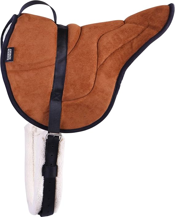 Harrison Howard Equestrian Saddle Pad Horse Riding Pad Bareback Pad with Girth