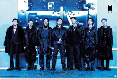 Grupo Erik Poster BTS - 36 x 24 inches  91.5 x 61 cm - Shipped Rolled Up - Cool Posters, Art Poster, Wall Posters & Prints