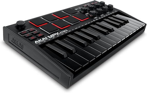 Akai Professional MPK Mini MK3 25 Tuş USB MIDI Klavye Kontrolör Siyah