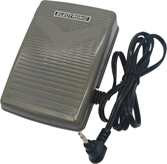 LNKA Foot Control Pedal (DC15V) 032371118,C-1036 Compatible with Janoma 3160QDC,MC Series,Kenmo New Home Elna Sewing Machine