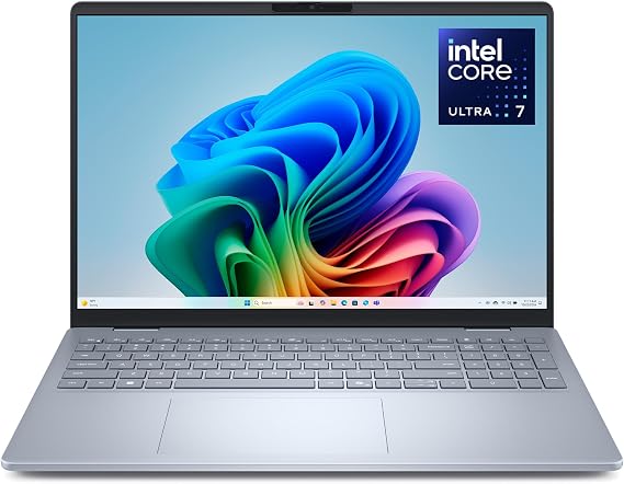 Dell 16 Plus Laptop DB16250-16" 16:10 2.5K 2560x1600 Display, Intel Core Ultra 7 256V, 16GB LPDDR5X Memory, 1TB SSD, Arc Graphics, Backlit Copy Pilot Key Keyboard, Windows 11 Home