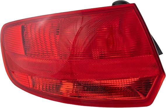 Go-Parts - Tail Light for Audi A3 2006-2008, Left (Driver) Side, Outer, Lens and Housing, Up to VIN A112778, Replacement 2007