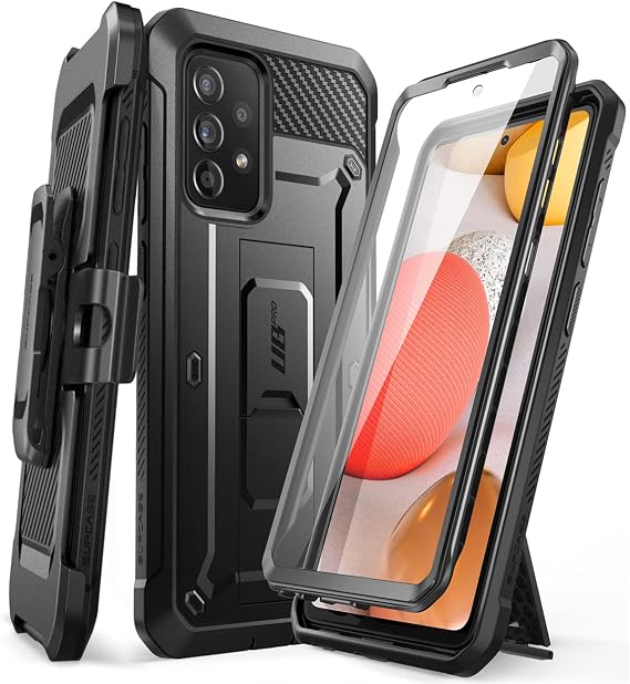 SUPCASE for Samsung Galaxy A53 5G Case with Screen Protector, Black