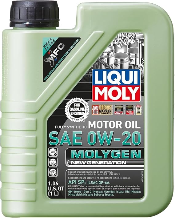 Liqui Moly - Pack of 6 - 1L Molygen New Generation 0W20 (20436)