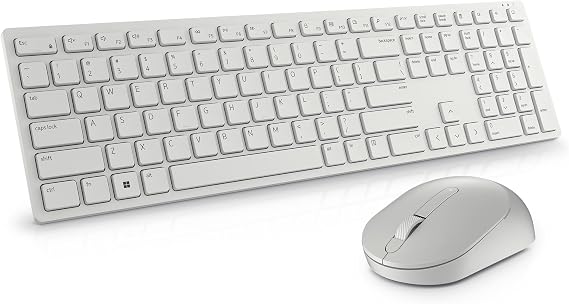 Dell KM5221W-WH-US Wireless Keyboard & Mouse