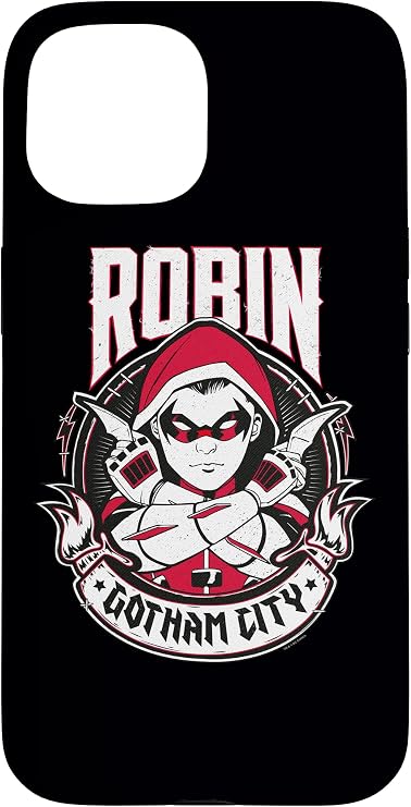 Batman Robin Gotham City Case for iPhone 15