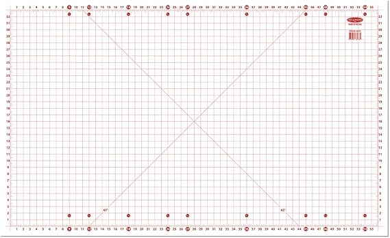 Sullivans USA Cutting Mat with grid (38233), 59 inch by 36 inch, for Sullivans Home Hobby Table