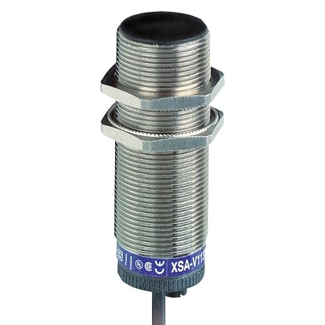 Telemecanique Sensors XSAV11373 Inductive Proximity Sensor, 9S Startup Delay, 6-150 Pulses Per Minute, Flush-Mount Brass Body, 3-Wire Pnp Wiring