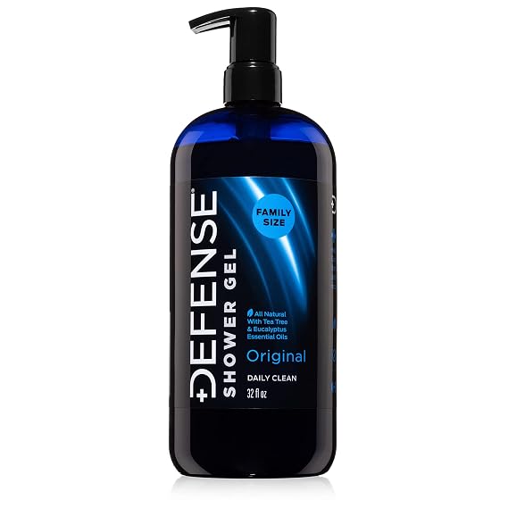Defense Soap Tea Tree Body Wash All Natural Organic Shower Soap