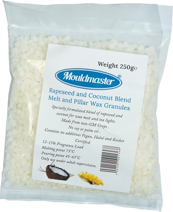 Rapeseed and Coconut Blend Melt and Piller Wax 250g