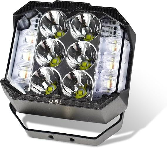 UBL Color Flood Mini-X 12V LED Vehicle Flood & Warning Light, 4 Colors
