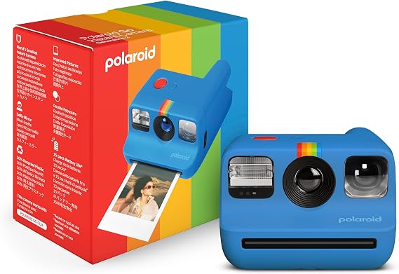 Polaroid Go Generation 2 - Mini Instant Film Camera - Blue (9147) - Only Compatible with Go Film | Mini Instant Film Camera - (9147) - Only Compatible with Film