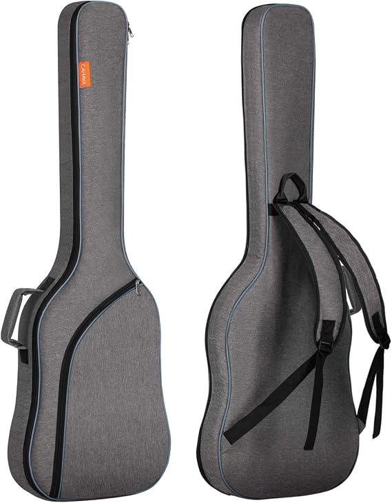 CAHAYA Electric Bass Guitar Bag Gig Bag Backpack Padded Soft Case 0.3 inch Padding Lightweight