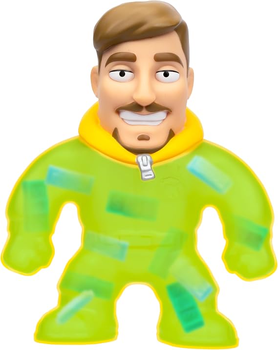 Mrbeast Lab - Create your own stretch with the MrBeast Lab Creation Station. Mix, fill, and create your own stretchable MrBeast action figures with three unique gooffilings