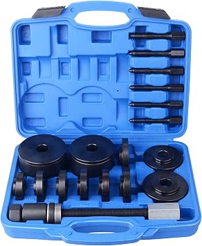 DAYUAN 19pcs Front Wheel Drive Bearing Removal Installation Service Tool Kit FWD Bearing Install Master Set Wheel Bearing Removal Kit