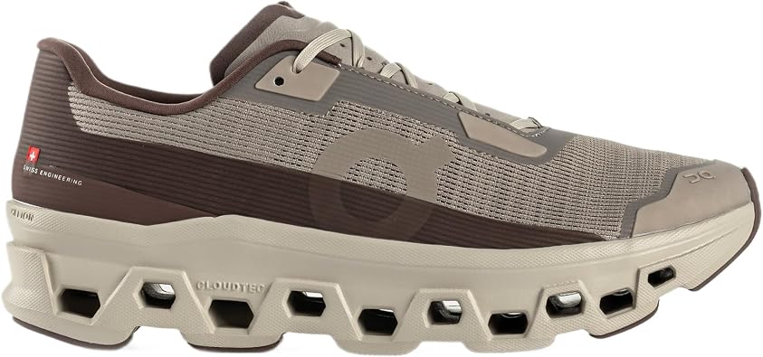 On Cloudmonster Void Mens Running Shoes Fog/Pearl Size 13