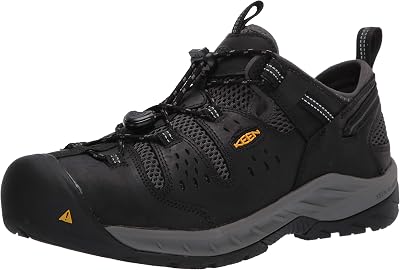 KEEN Utility Mens Atlanta Cool 2 Low Steel Toe Work Shoe