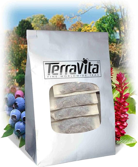 Mugwort Herb (Artemisia argyi) (Certified Organic) Tea (50 tea bags, ZIN: 517778)