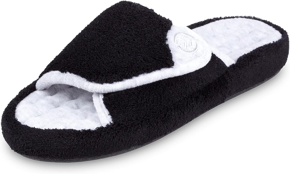 isotoner Women's Microterry Pillowstep Spa Slide