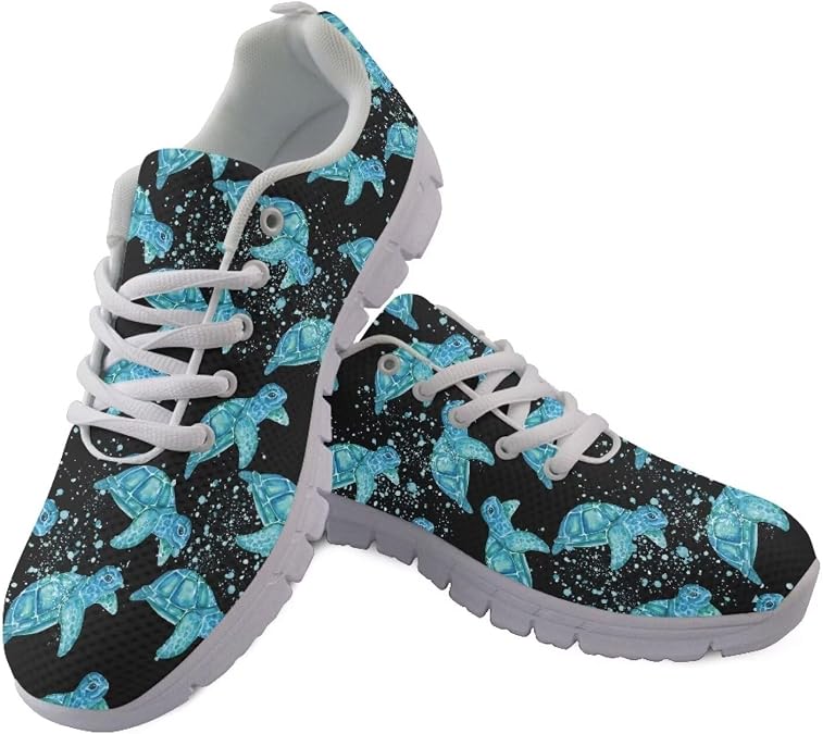 Shoes for Women Lace Up Athletic Tennis Sneakers Breathable Mesh Walking Shoes Lightweight Running Shoe