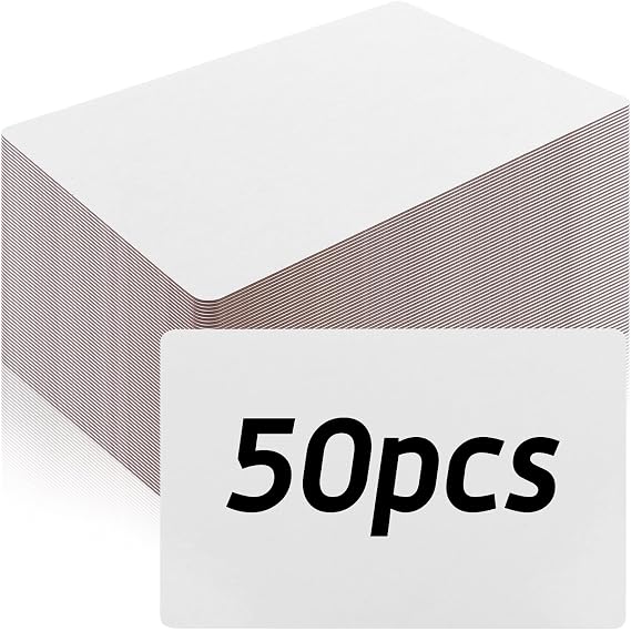 50 Pack Small White Board Dry Erase Boards Classroom Mini White Boards