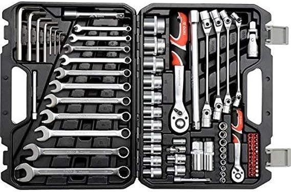 'Yato yt-38781 SOCKET SET 1/4 77pcs and 1/2 "