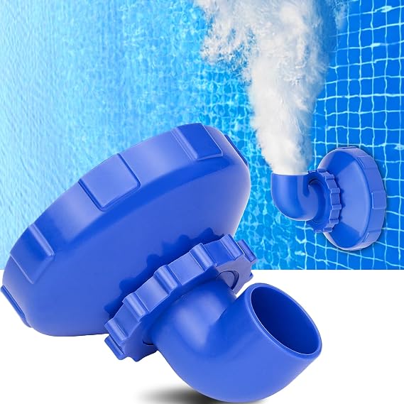 Pool Jet Nozzle, 360Swivel Rotatable Pool Return Jet Fitting Swimming Pool Spa Return Jet Replacement Parts for Bestway Intex, Water Return Outlet Nozzle, Pool & Spa Replacement Parts