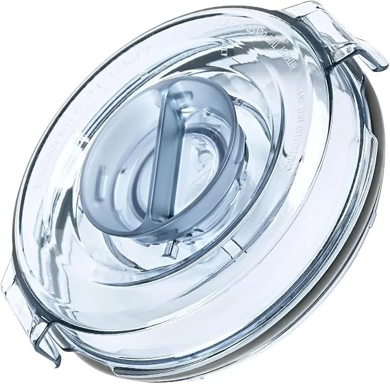 Compatible With Vitamix, 64oz Low Profile Clear Lid Ascent A3500 V1200 | Transparent Lid For 64oz Low Profile Pitcher, Fits Ascent & Venturist Pro. Tight Seal, Easy Mounting.