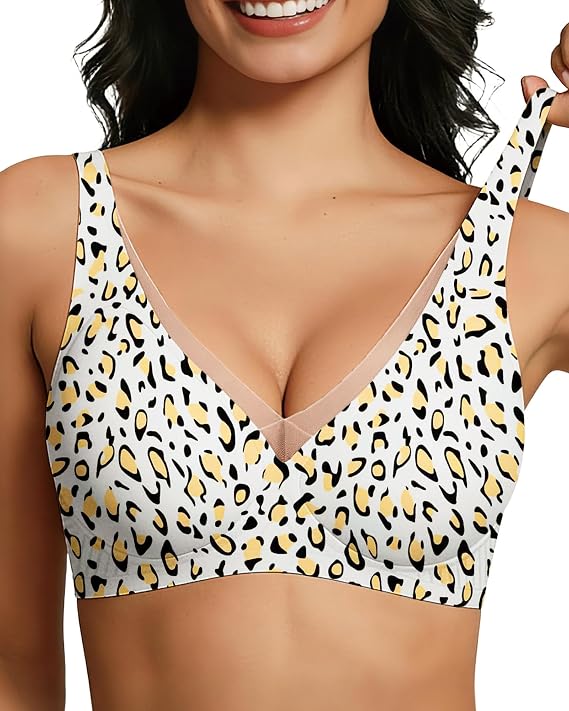 Wireless Padded Jelly Bra for Women, Everyday Bra