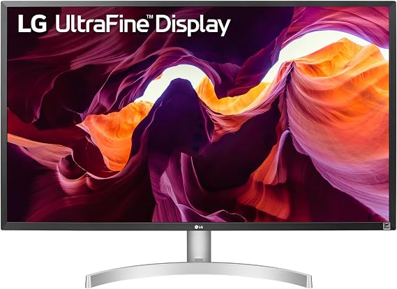 LG 27UL500-W 27-inch 4K UHD (3840 x 2160) Ultrafine Computer Monitor, IPS, AMD FreeSync, HDR10, HDMI, DisplayPort, Black Stabilizer, White