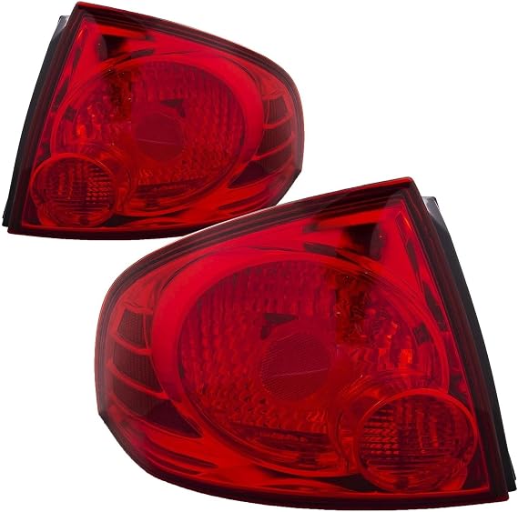 Tail Lights Set Model Left Rear Right