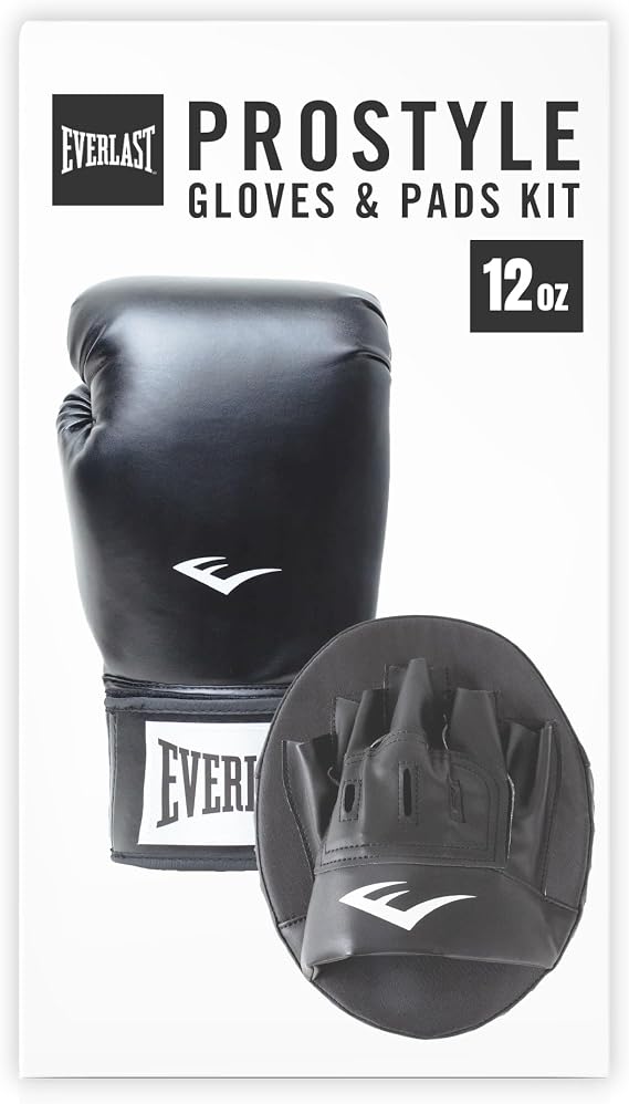 Everlast Pro Style Exercise Workout Training Boxing Gloves for Sparring, Heavy Bag and Mitt Work
