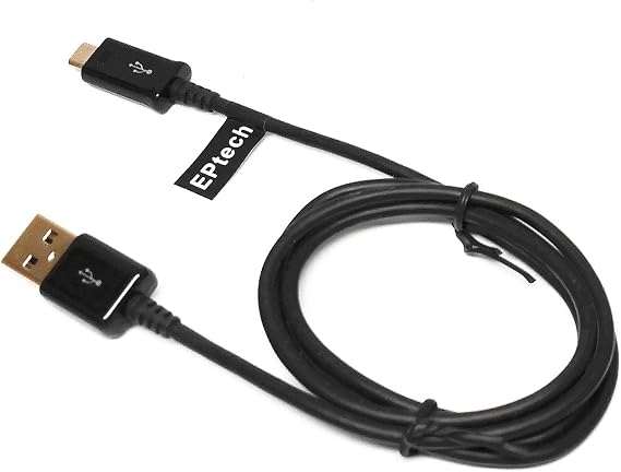 Micro USB Data Charging Cable Cord Replacement for 7" Samsung CE0168 Galaxy Tab 3 Lite Wi-Fi Tablet PC 8" Cell Phone VXI B350-XT B450-XT S450-XT Le Pan Mini TC802A TC1020 (w/Small Tip.)