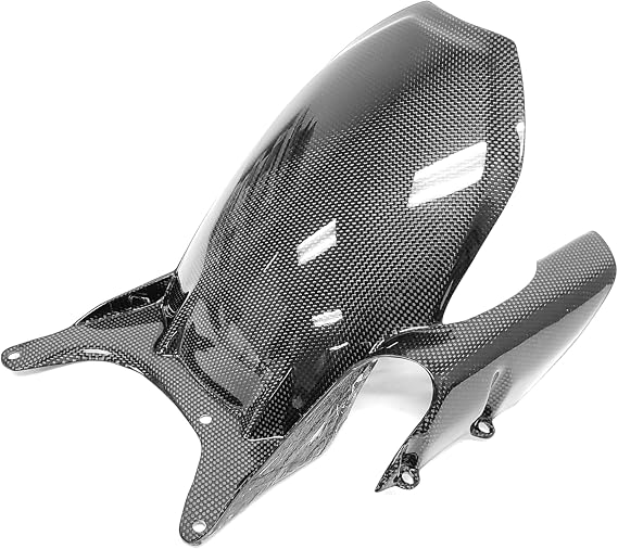 Replacement Rear Hugger Mudguard, for Ducati Hypermotard 1100 / 1100s (08-12); Hypemotard 796 (10-12), Carbon Fiber