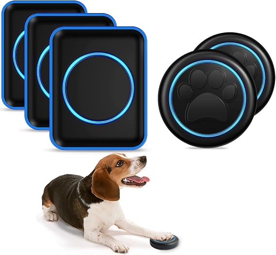 FullHouse Dog Doorbell for Potty Wireless Doggy Bell Training to Go Outside